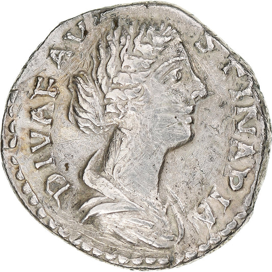 Diva Faustina II, 
  
  Denariu, 
  
  176-180