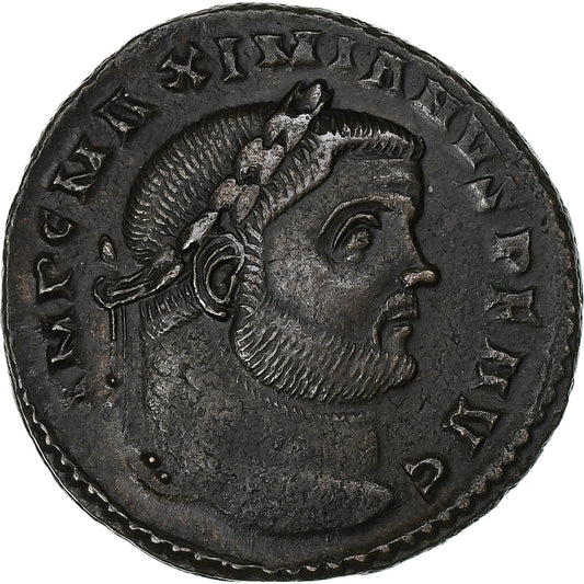 Maximianus, 
  
  Follis, 
  
  300-303