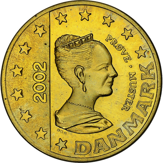 Danemarca, 
  
  Margrethe II, 
  
  50 de cenți de euro