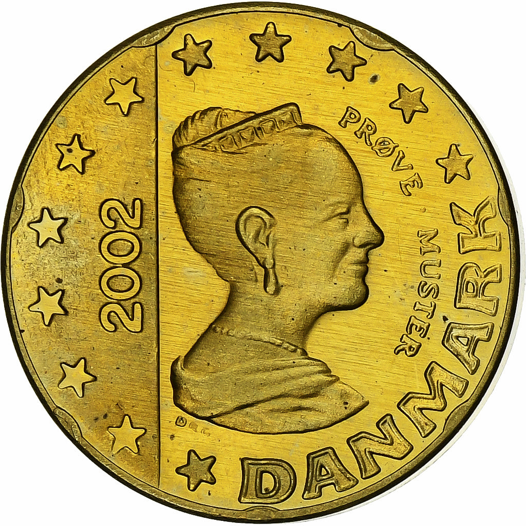 Danemarca, 
  
  Margrethe II, 
  
  20 de cenți de euro