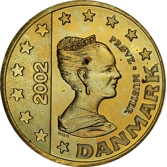 Danemarca, 
  
  Margrethe II, 
  
  10 cenți de euro