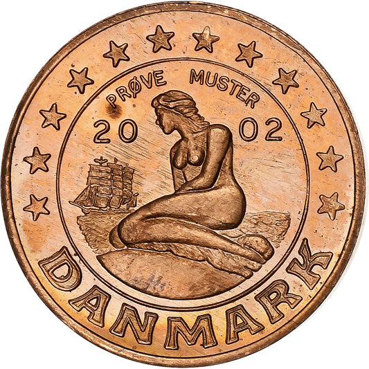 Danemarca, 
  
  Margrethe II, 
  
  5 cenți de euro