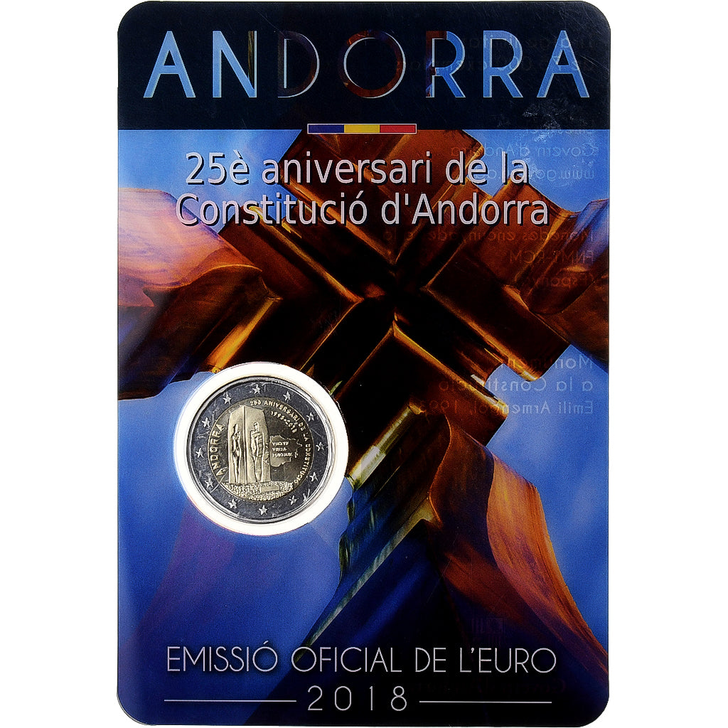 Andorra, 
  
  2 euro, 
  
  Constituţie