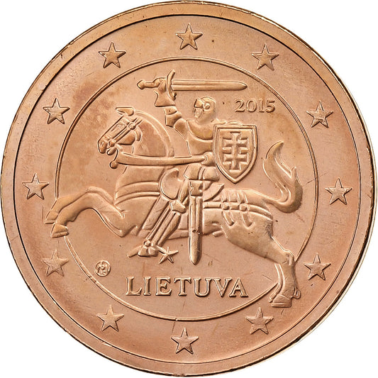 Lituania, 
  
  2 cenți de euro, 
  
  BU