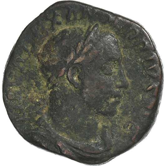 Severus Alexandru, 
  
  Sestertius, 
  
  233