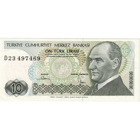 Curcan, 
  
  10 lire, 
  
  UNC(65-70)