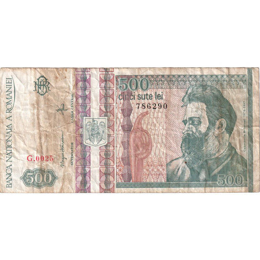 bancnota, 
  
  România, 
  
  500 lei