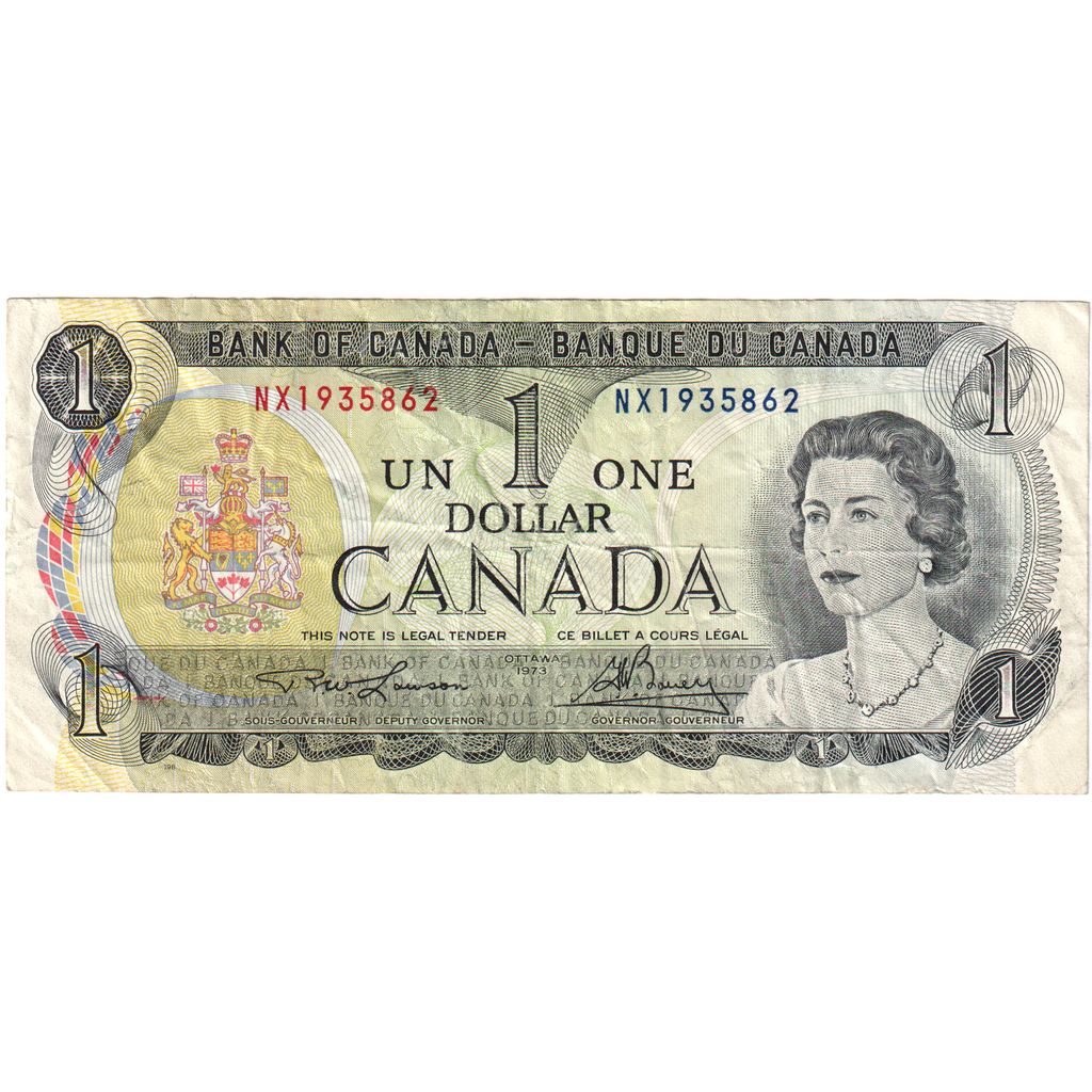 Canada, 
  
  1 dolar, 
  
  EF(40-45)