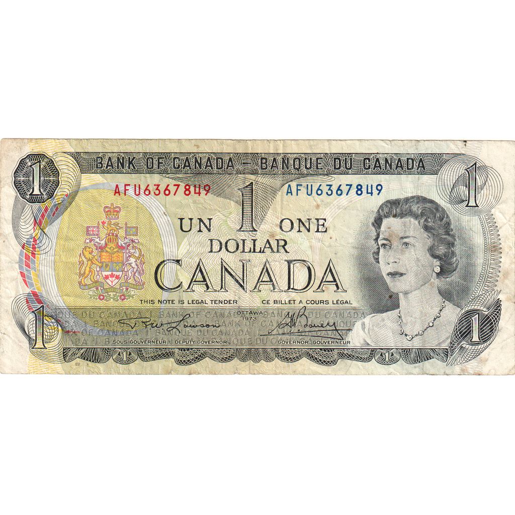 Canada, 
  
  1 dolar, 
  
  VF(30-35)