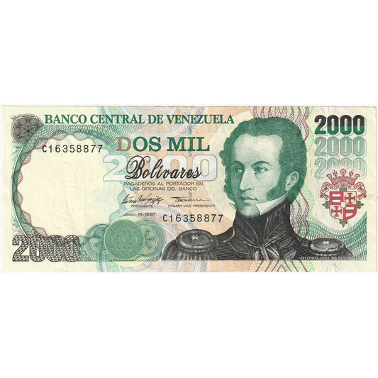 Venezuela, 
  
  2000 Bolivar, 
  
  16-06-1997