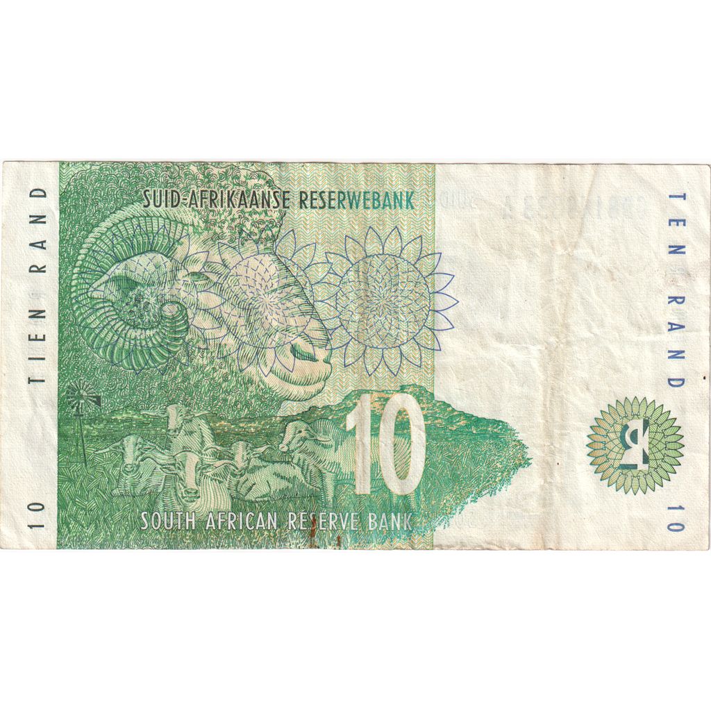 Africa de Sud, 
  
  10 rand, 
  
  EF(40-45)