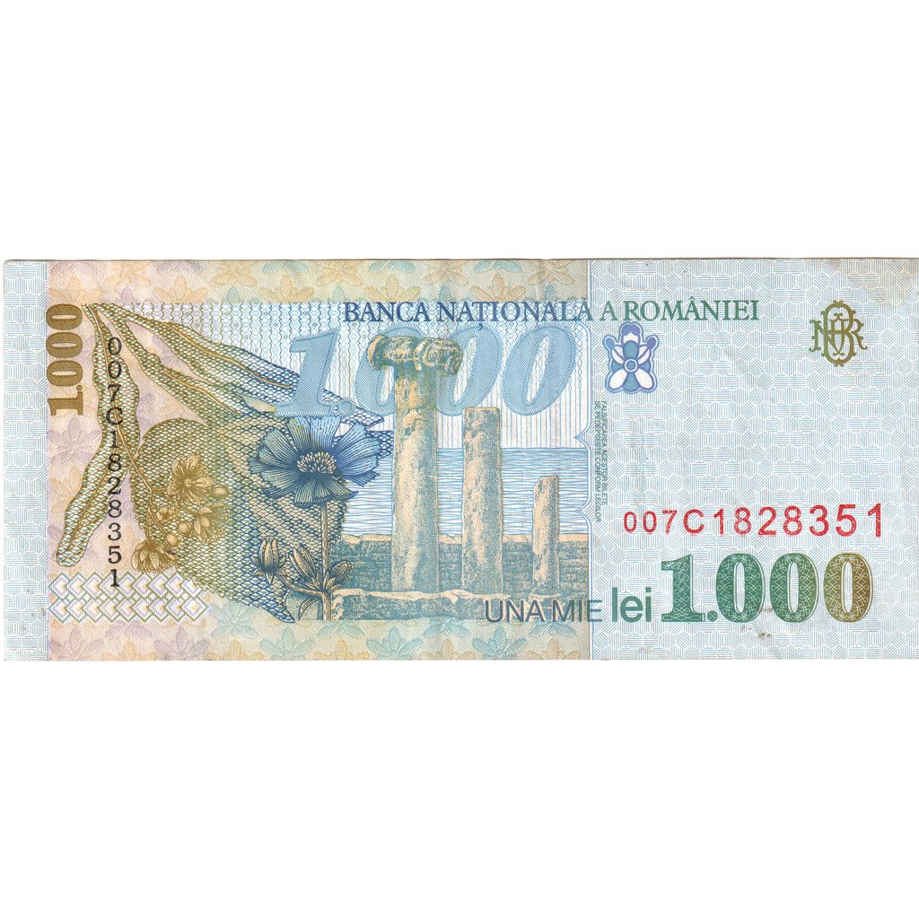 România, 
  
  1000 lei, 
  
  EF(40-45)