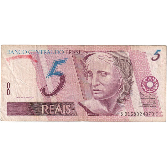 Brazilia, 
  
  5 Reali, 
  
  2010