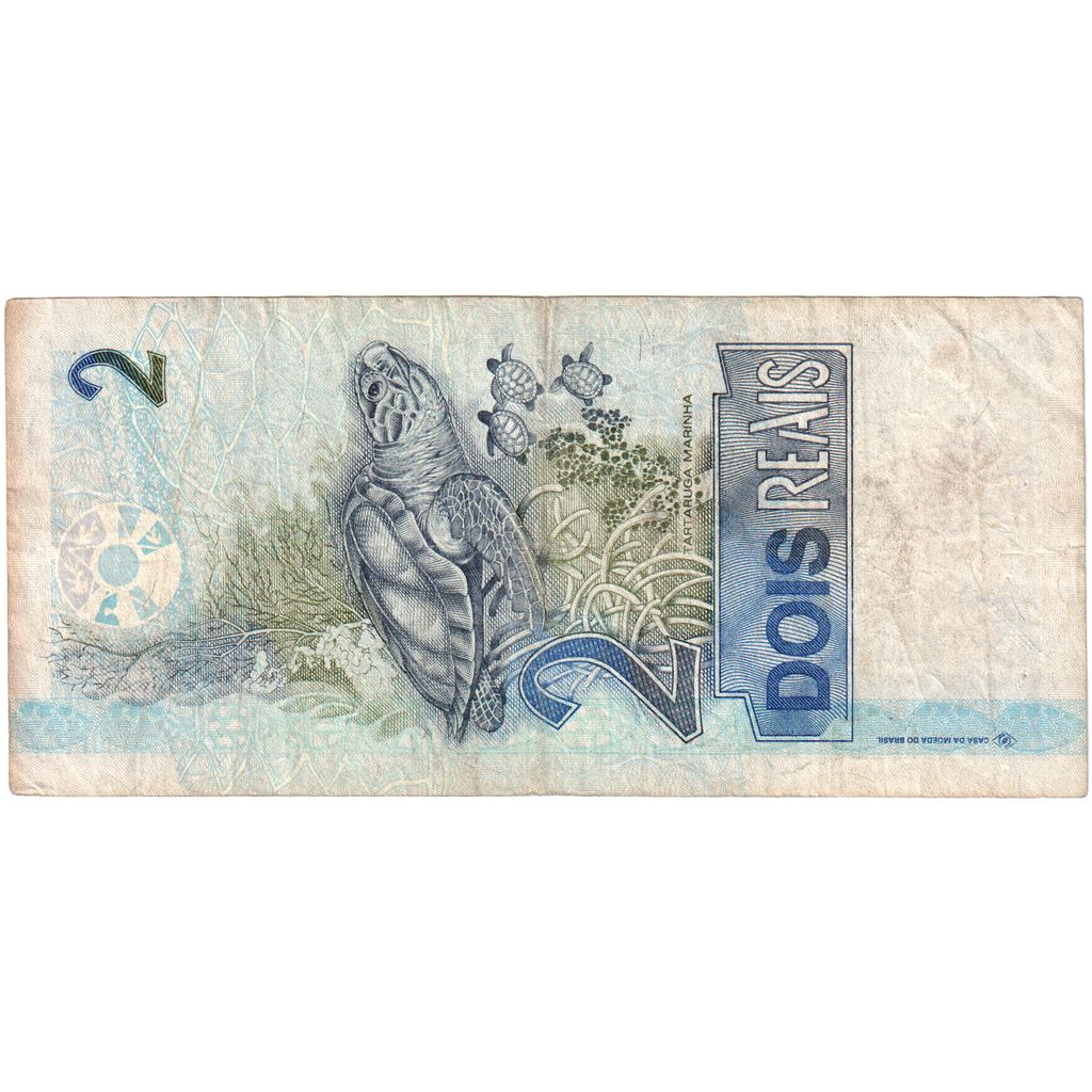 Brazilia, 
  
  2 Reali, 
  
  Nedatat (2001)