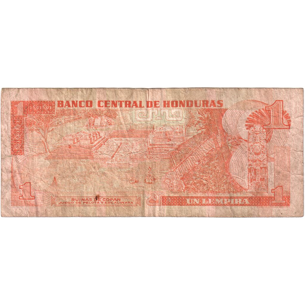 Honduras, 
  
  1 Lempira, 
  
  12-12-1996