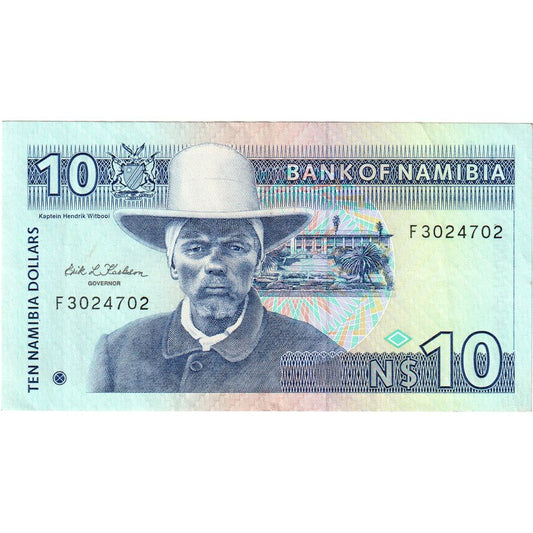 Namibia, 
  
  10 dolari namibieni, 
  
  UNC(65-70)