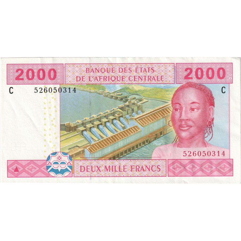 Statele Africii Centrale, 
  
  2000 de franci, 
  
  UNC(65-70)