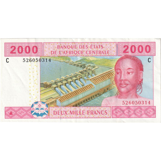 Statele Africii Centrale, 
  
  2000 de franci, 
  
  UNC(65-70)