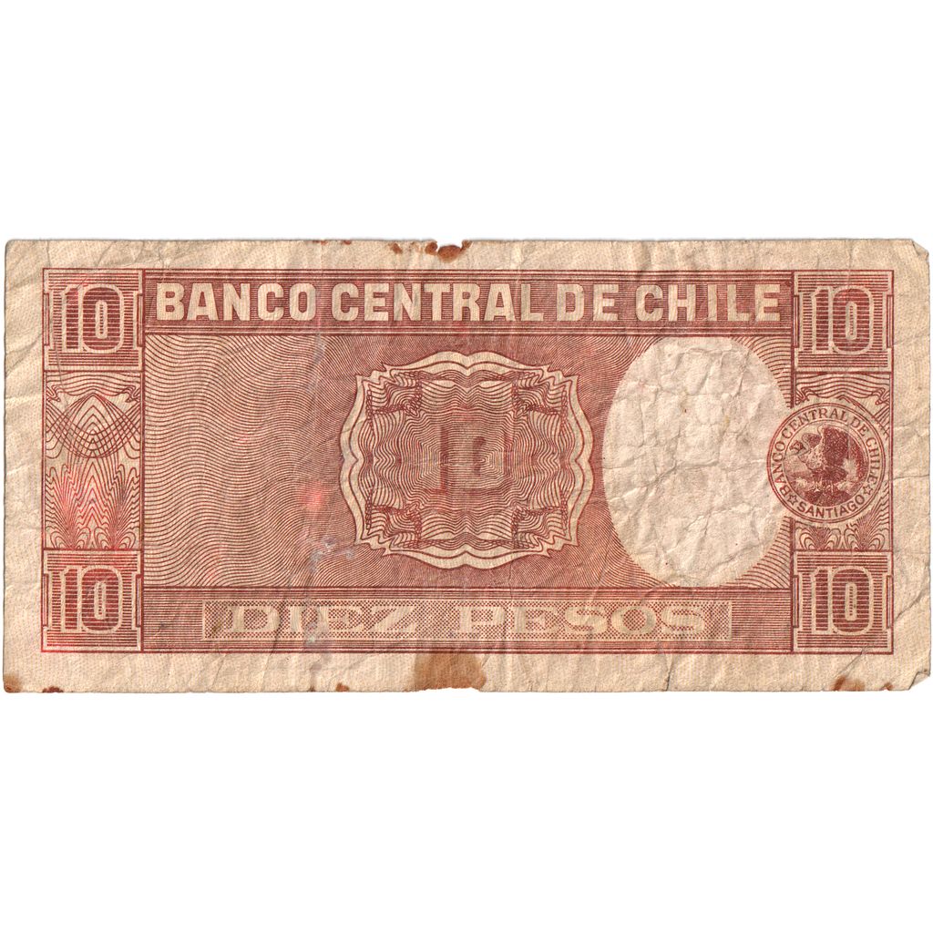 Chile, 
  
  10 pesos = 1 Condor, 
  
  VF(20-25)