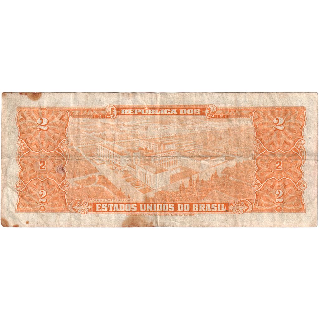 Brazilia, 
  
  2 Cruzeiros, 
  
  VF(30-35)