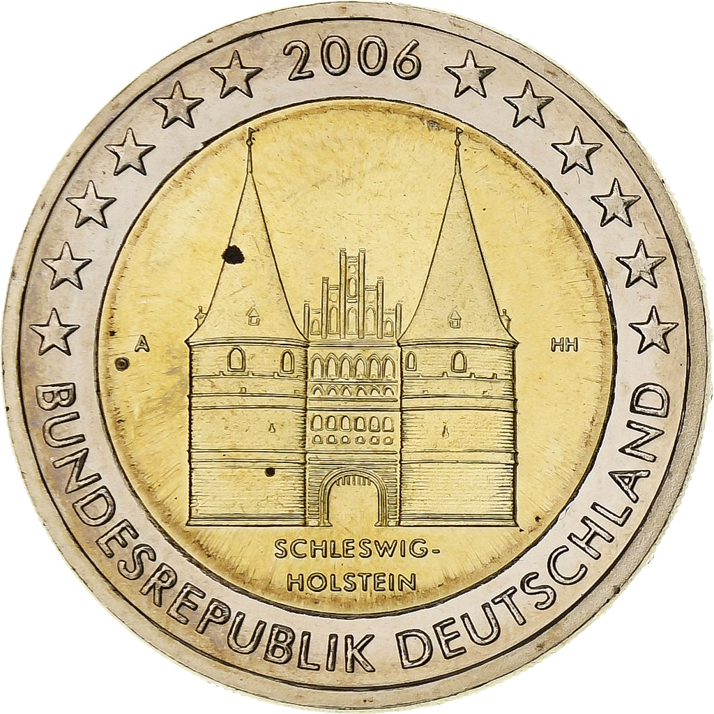 Germania, 
  
  2 euro, 
  
  Schleswig Holstein