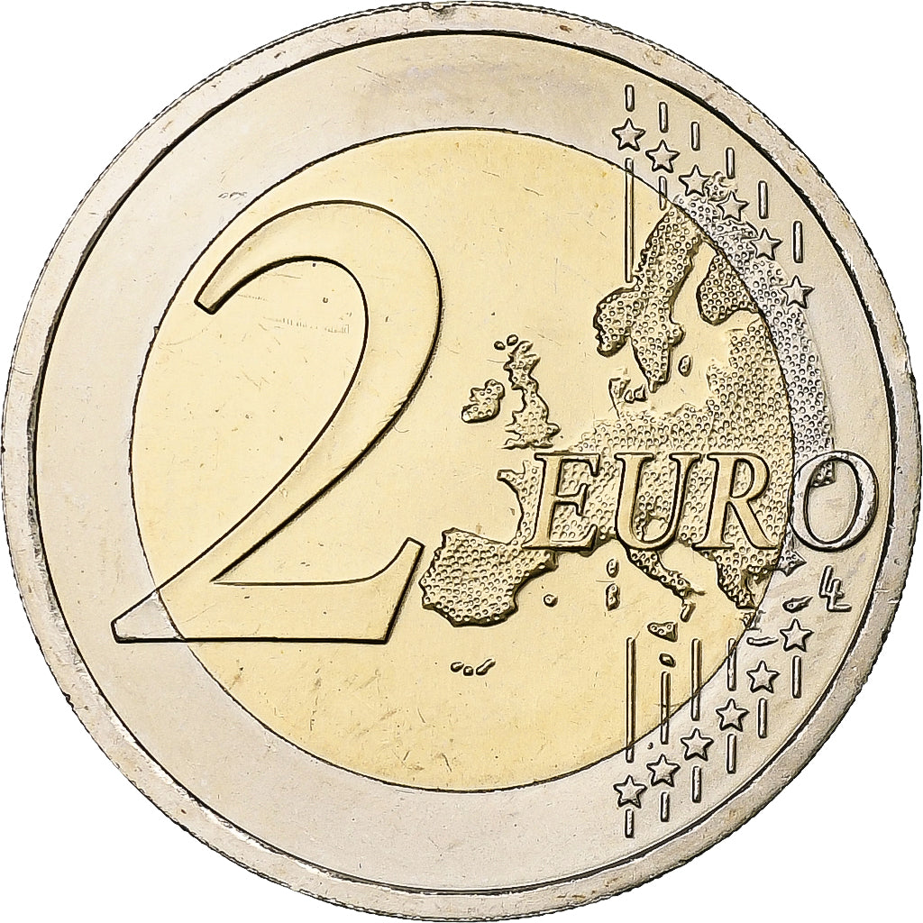 Austria, 
  
  2 euro, 
  
  Introducerea euro