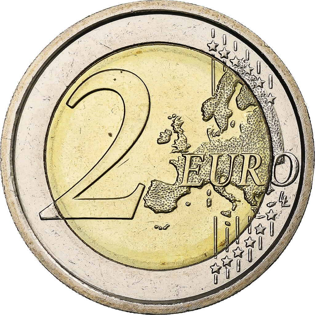 Italia, 
  
  2 euro, 
  
  Introducerea euro