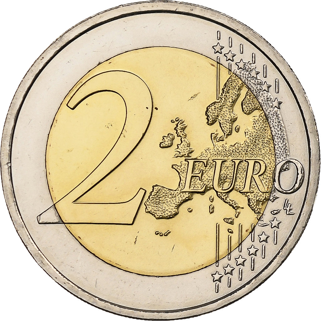 Austria, 
  
  2 euro, 
  
  30 ans du drapeau de l'UE