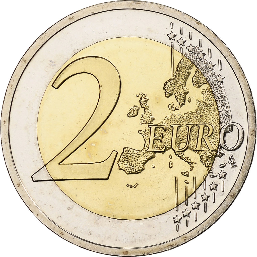 Estonia, 
  
  2 euro, 
  
  30 ans du drapeau de l'UE