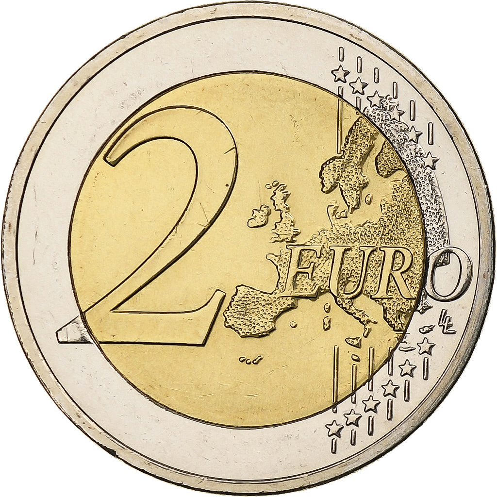 Grecia, 
  
  2 euro, 
  
  30 ans du drapeau de l'UE