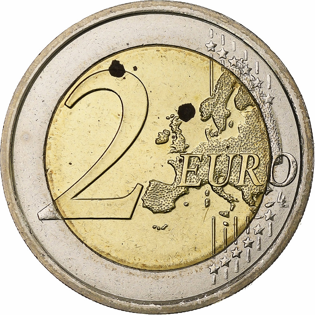 Italia, 
  
  2 euro, 
  
  Uniunea economică și monetară