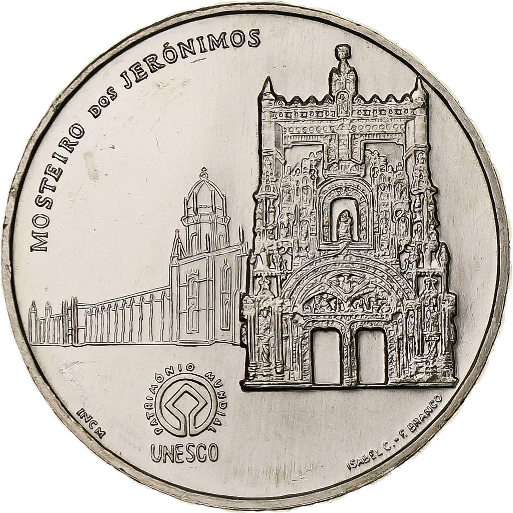 Portugalia, 
  
  2-1/2 euro, 
  
  Patrimoniul Mondial Unesco - Mănăstirea Jerónimos