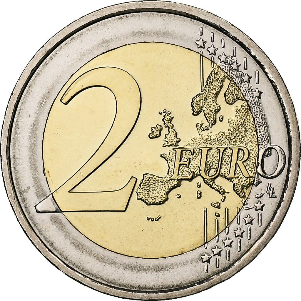 Austria, 
  
  2 euro, 
  
  200 de ani - Banca Națională