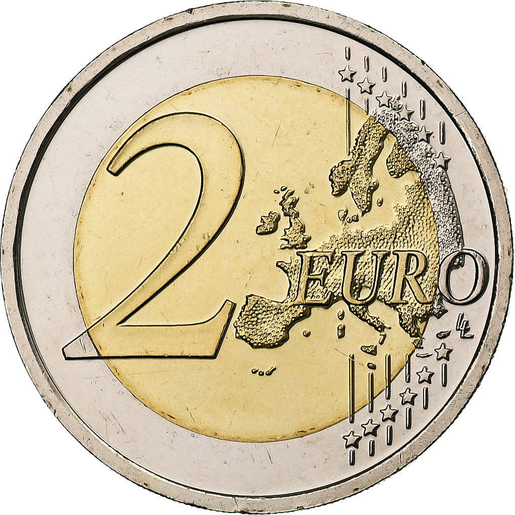 Slovacia, 
  
  2 euro, 
  
  A 10-a aniversare - Aderarea la Uniunea Europeană