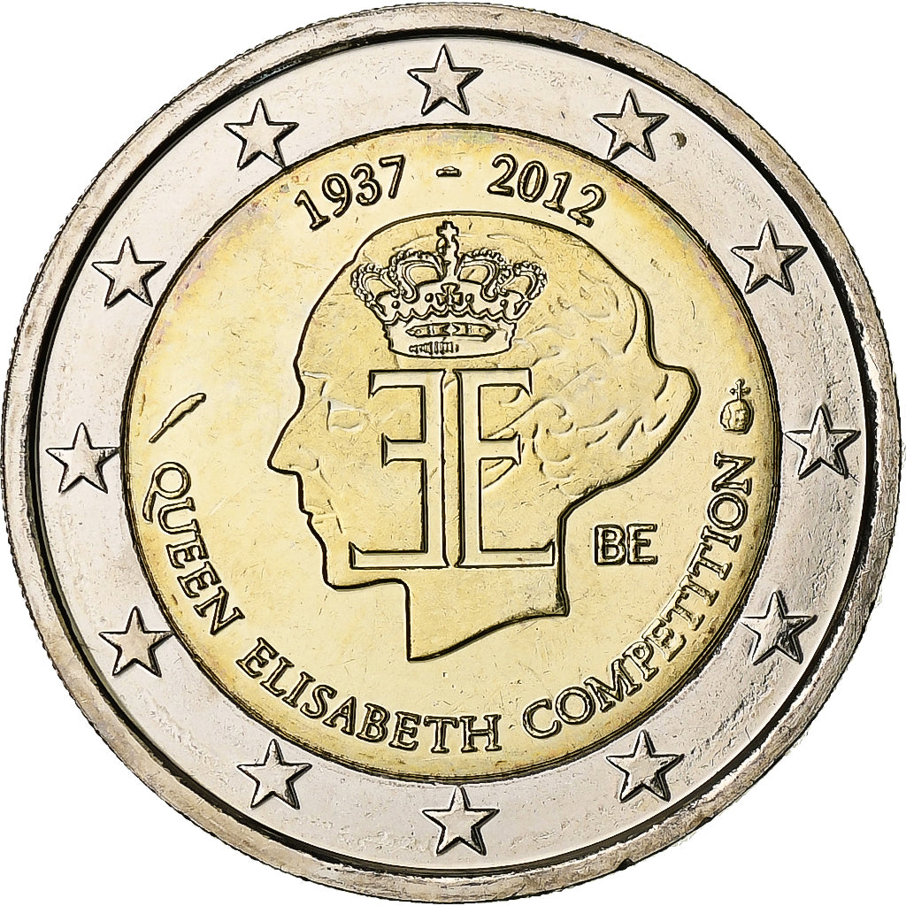 Belgia, 
  
  2 euro, 
  
  Concurs reine Elisabeth