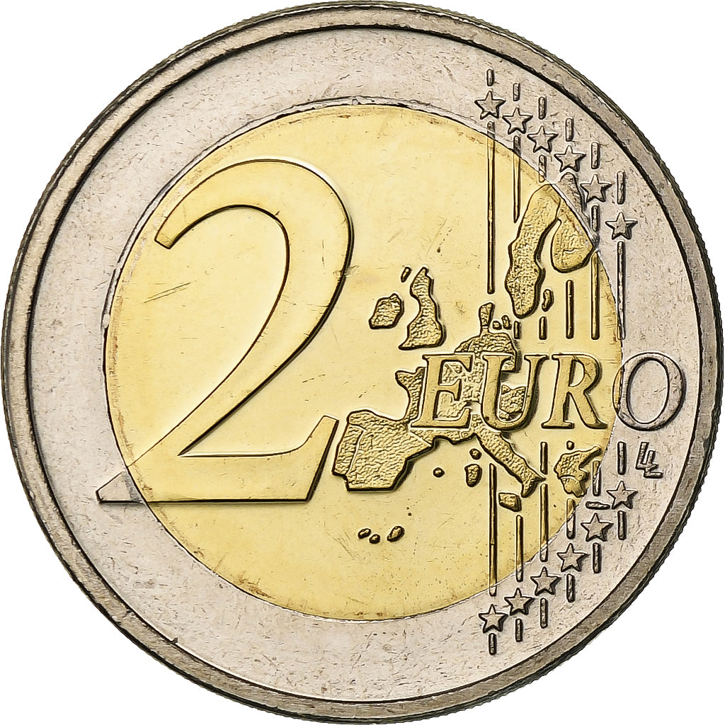 Luxemburg, 
  
  2 euro, 
  
  Monograma lui Henri I