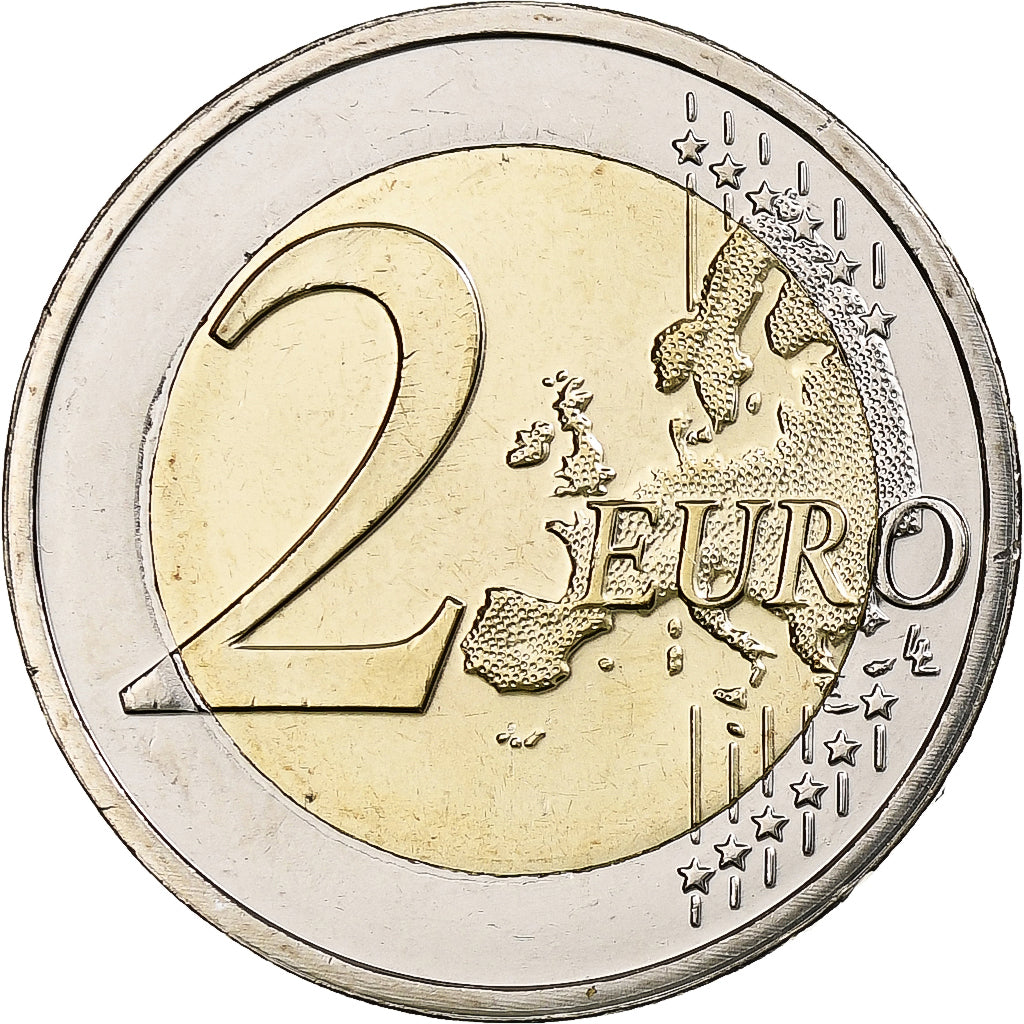 Luxemburg, 
  
  2 euro, 
  
  175-a aniversare - Independența Luxemburgului