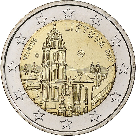 Lituania, 
  
  2 euro, 
  
  Capitală Culturală Europeană