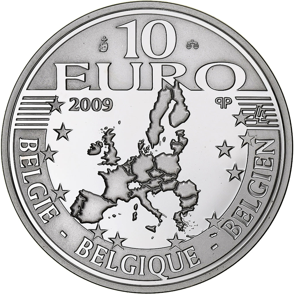 Belgia, 
  
  10 euro, 
  
  Albert al II-lea