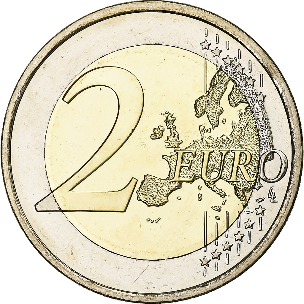 Finlanda, 
  
  2 euro, 
  
  10 ani de euro numerar