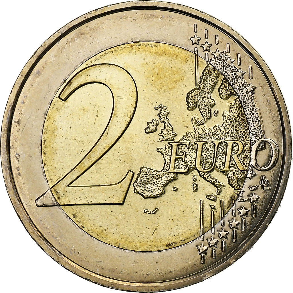 Franţa, 
  
  2 euro, 
  
  Tratatul de la Elysée