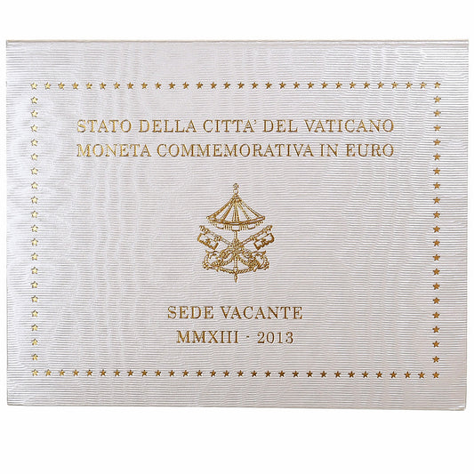 Vatican, 
  
  2 euro, 
  
  Sede Vacante