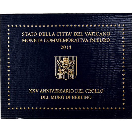 Vatican, 
  
  2 euro, 
  
  25-a aniversare