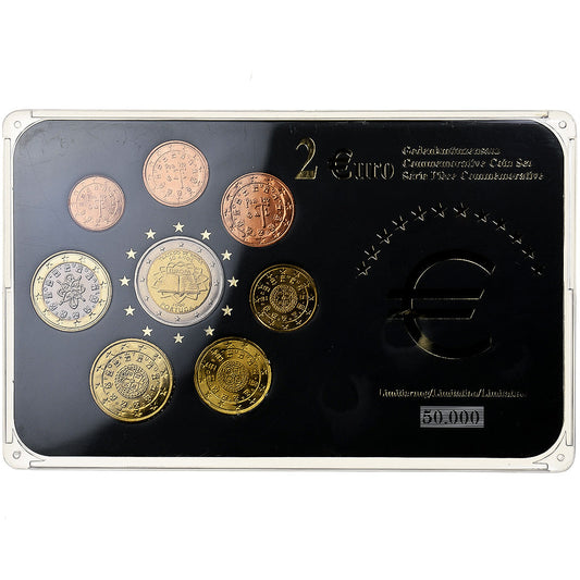 Portugalia, 
  
  Set 1 ct. - 2 euro, 
  
  Curmale mixte