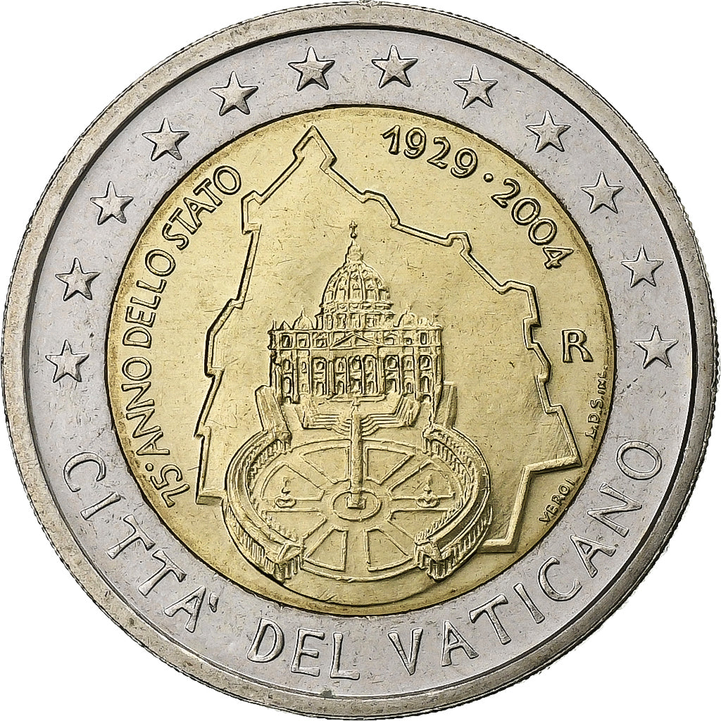 Vatican, 
  
  2 euro, 
  
  Fundația Vaticanului