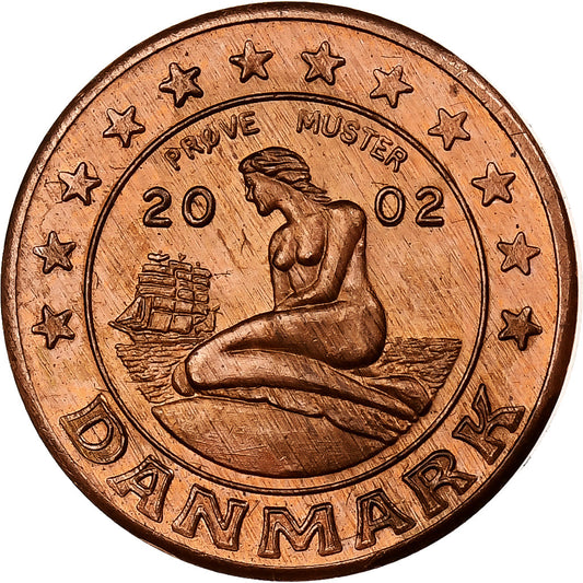 Danemarca, 
  
  Margrethe II, 
  
  2 Centimi