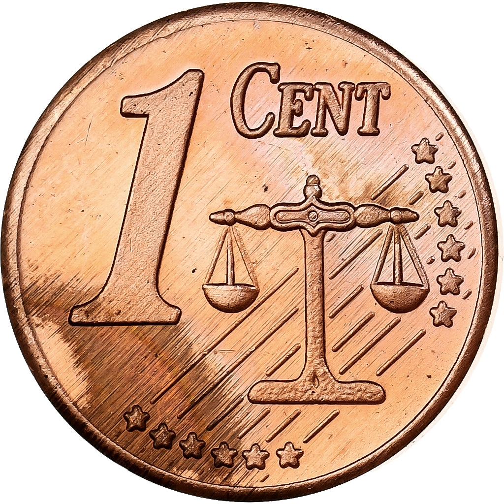 Danemarca, 
  
  Margrethe II, 
  
  1 Centime