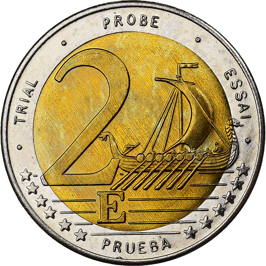 Suedia, 
  
  Carl XVI Gustav, 
  
  2 euro