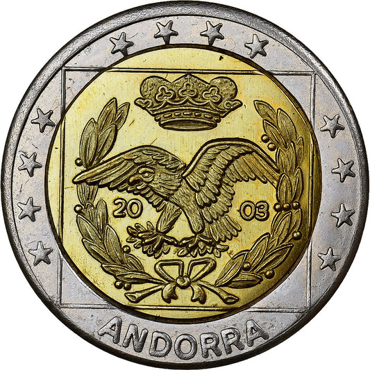 Andorra, 
  
  2 euro, 
  
  Fantasy Trial Euro