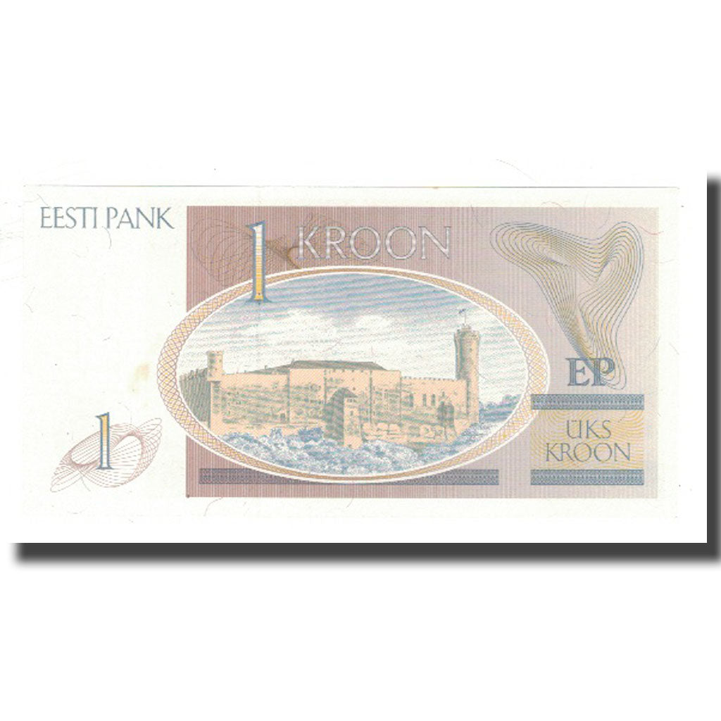 bancnota, 
  
  Estonia, 
  
  1 coroană